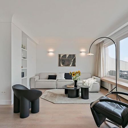 Huswell - Panoramic Seaview Apartment In 'T Zoute كنوك هايست المظهر الخارجي الصورة