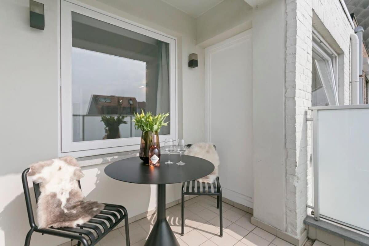 Huswell - Panoramic Seaview Apartment In 'T Zoute كنوك هايست المظهر الخارجي الصورة