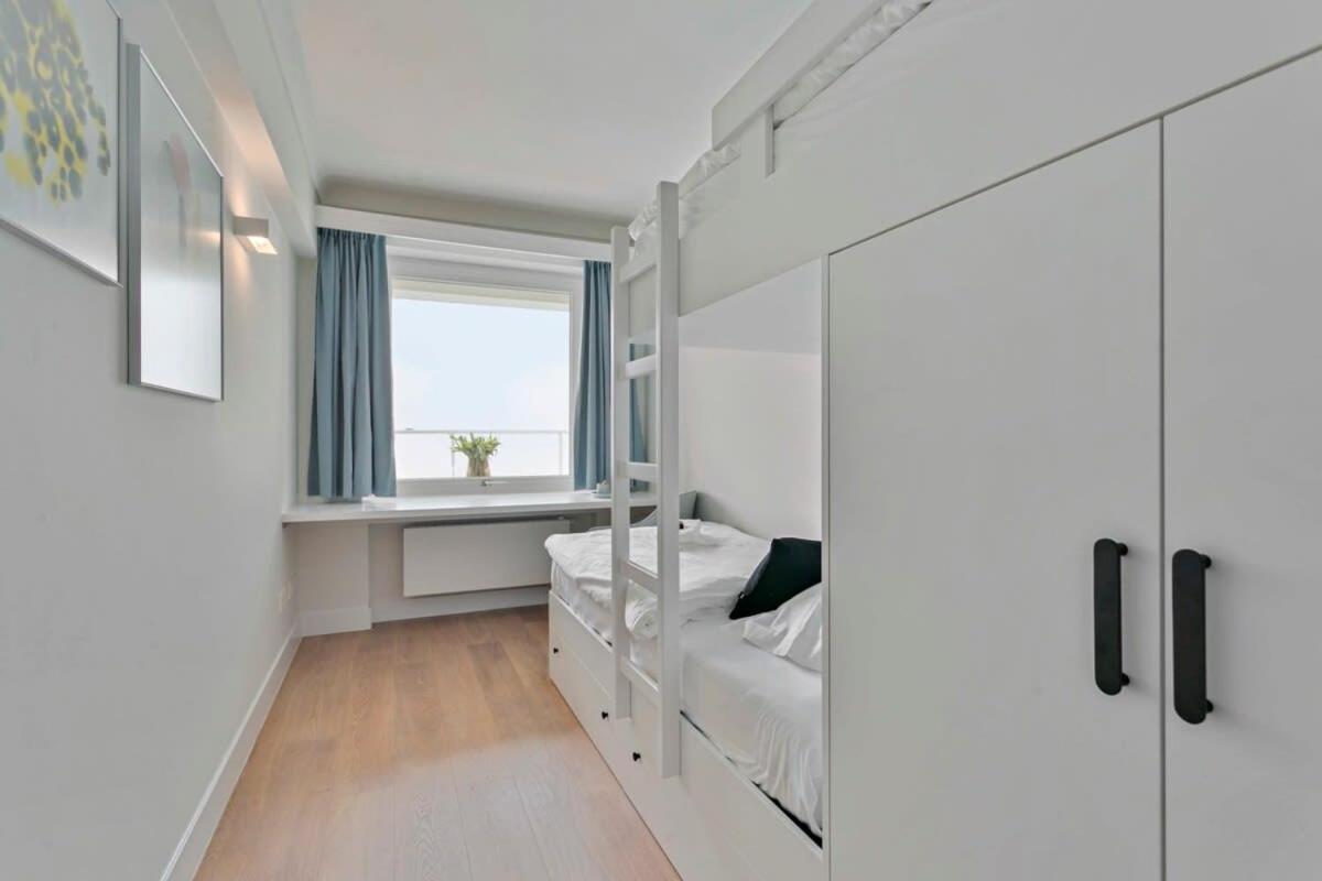 Huswell - Panoramic Seaview Apartment In 'T Zoute كنوك هايست المظهر الخارجي الصورة
