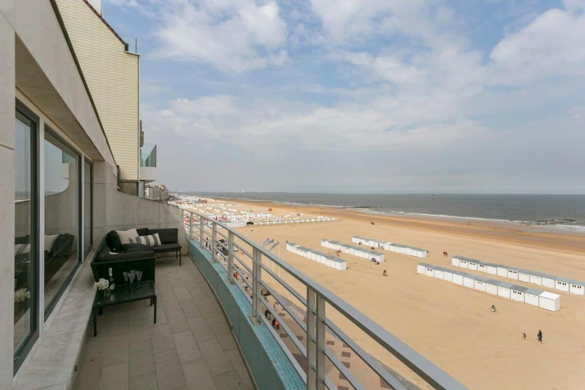 Huswell - Panoramic Seaview Apartment In 'T Zoute كنوك هايست المظهر الخارجي الصورة